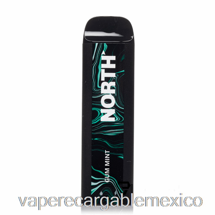 Vape Recargable North 5000 Chicle Desechable Menta